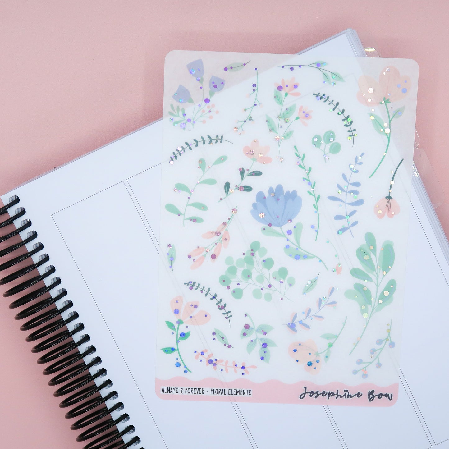Always & Forever | Floral Washi Paper Journalling Deco