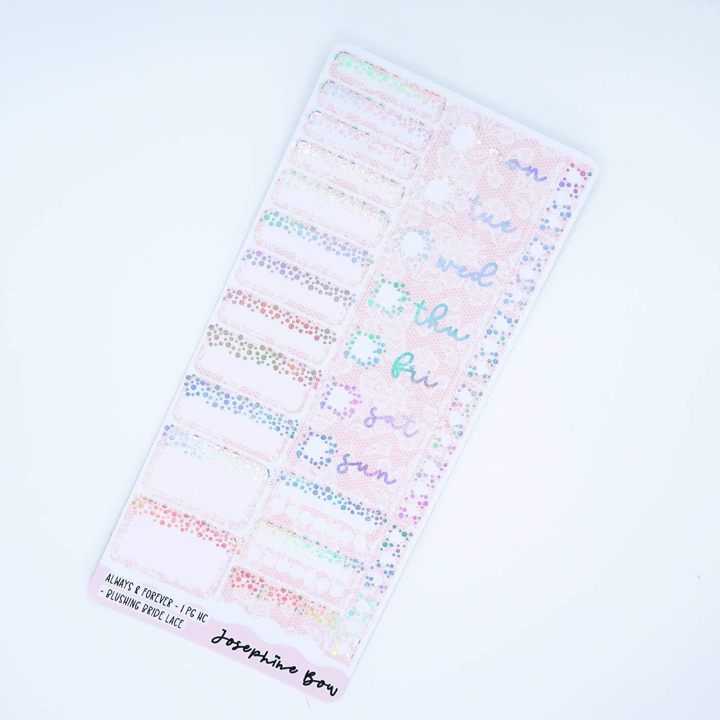 Always & Forever | One Page Hobo Cousin Functional Kit