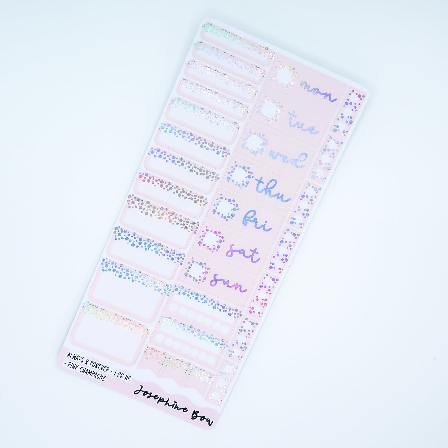 Always & Forever | One Page Hobo Cousin Functional Kit