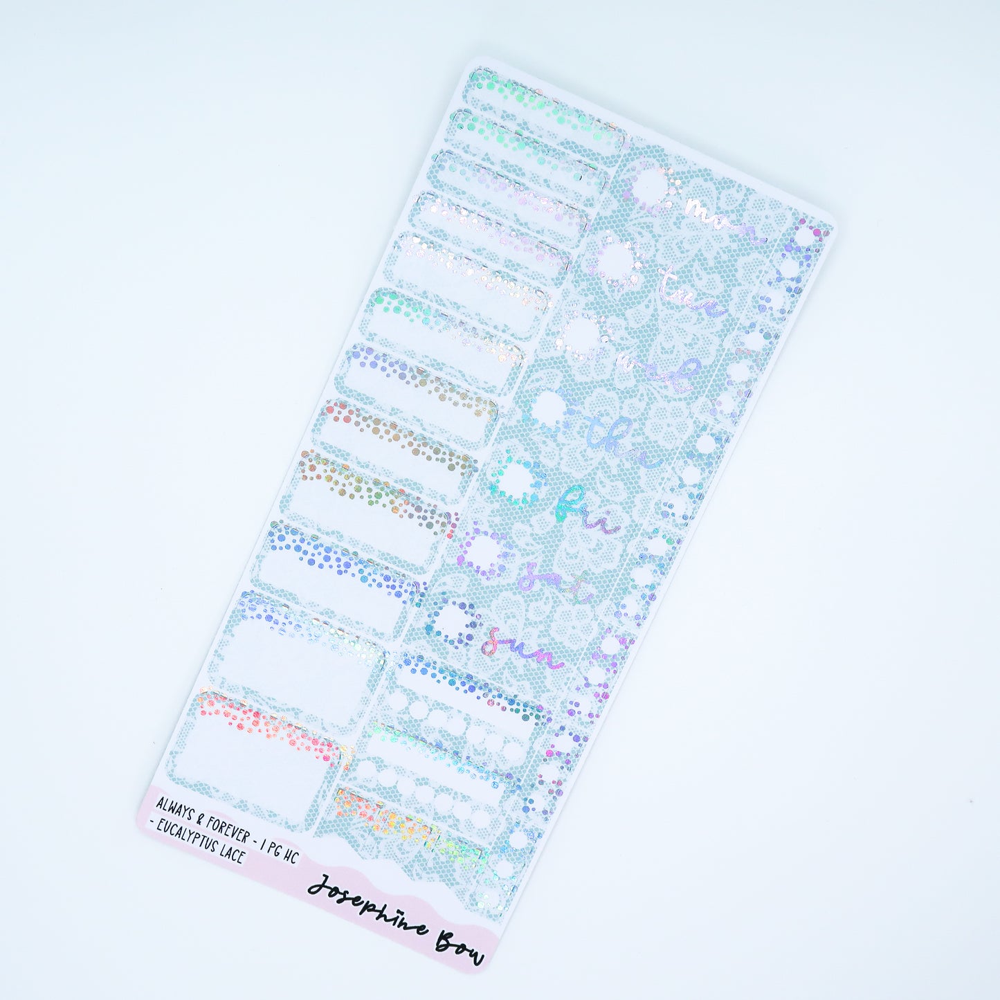 Always & Forever | One Page Hobo Cousin Functional Kit