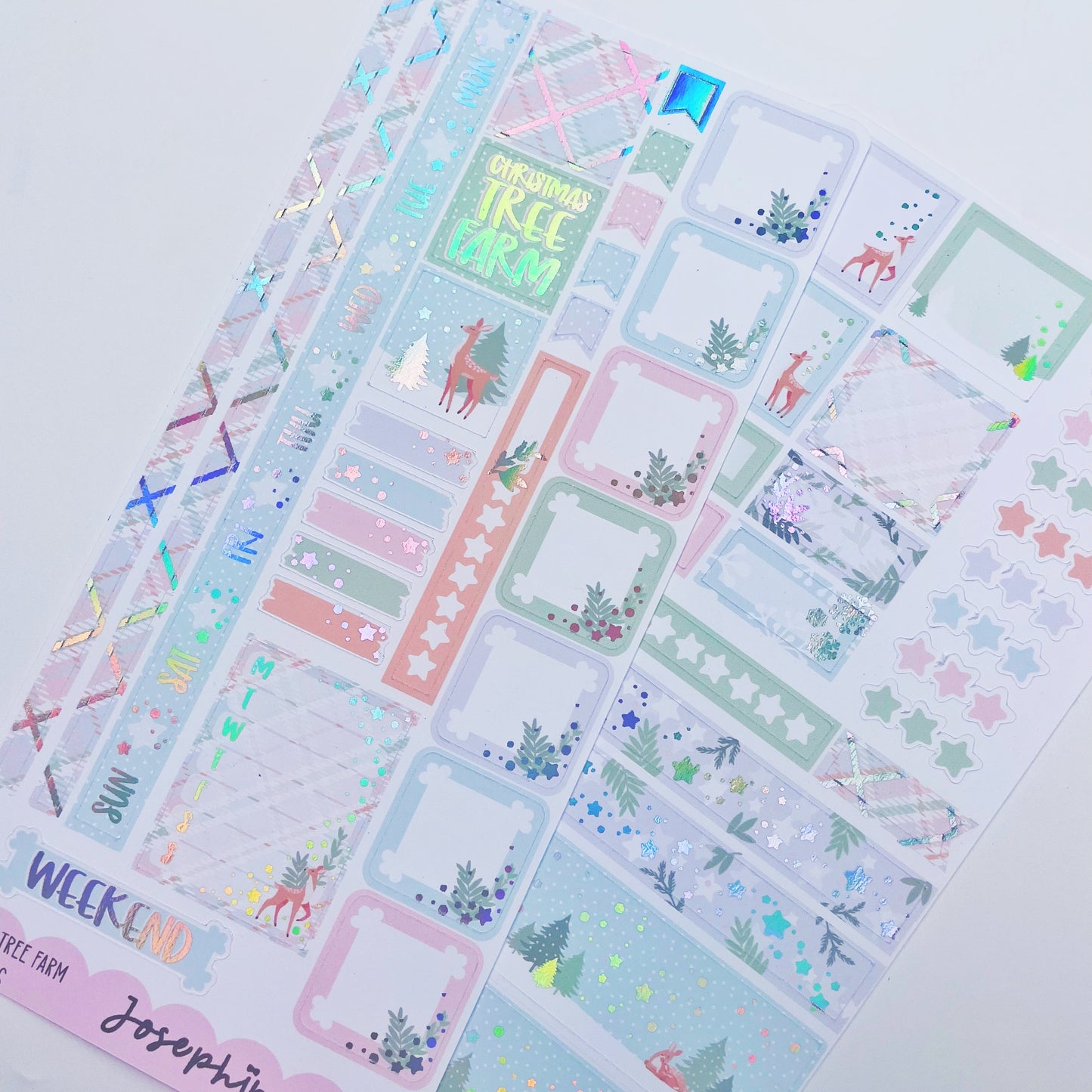 Christmas Tree Farm | Hobonichi Weeks Kit