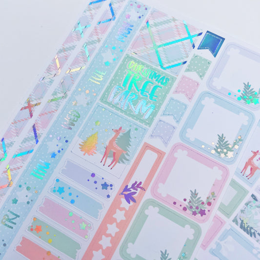 Christmas Tree Farm | Hobonichi Weeks Kit