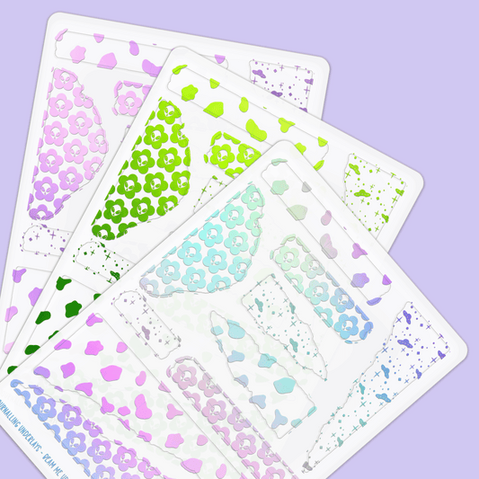 Beam Me Up Foil Underlays - Journalling | Mixed Patterns