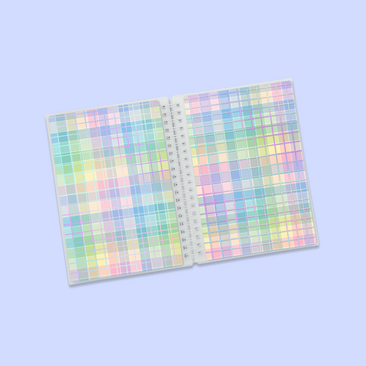Pen Party | Pastel Plaid - Reusable Album