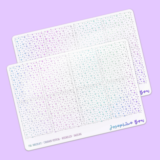 Bejewelled Foil Underlays | Dazzling Stars