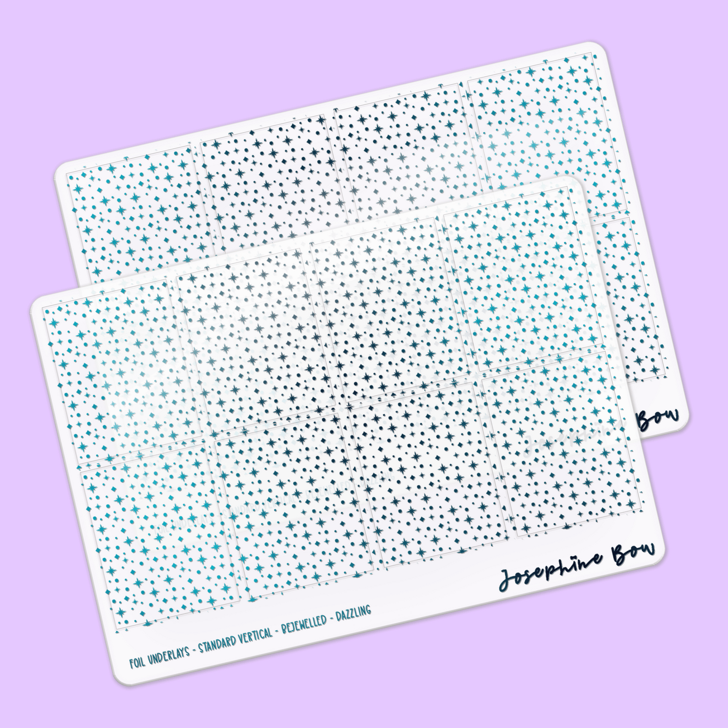 Bejewelled Foil Underlays | Dazzling Stars