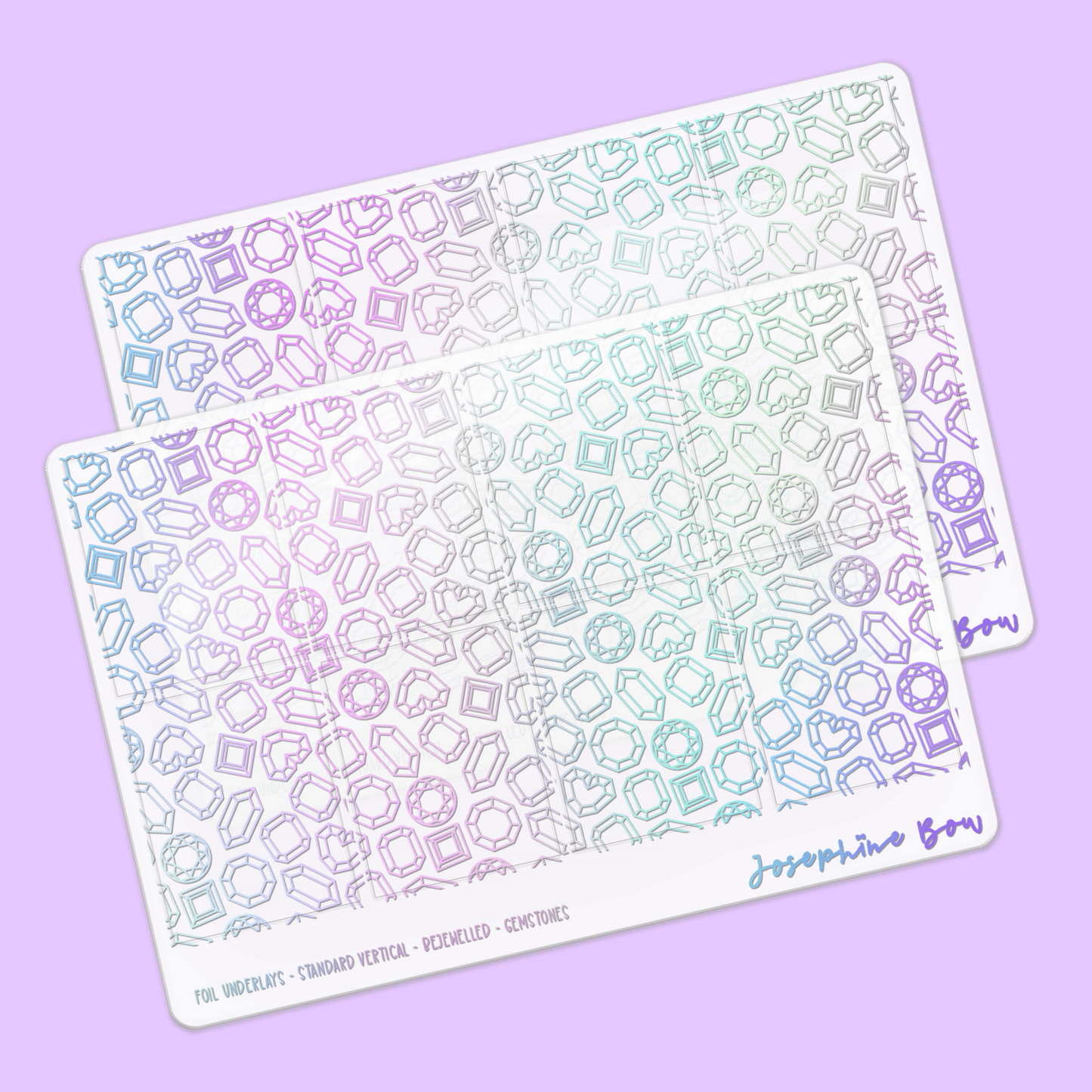 Bejewelled  | Standard Vertical Kit + Foil Underlay Bundle