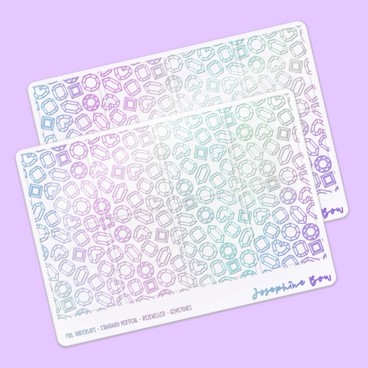 Bejewelled Foil Underlays | Gemstones