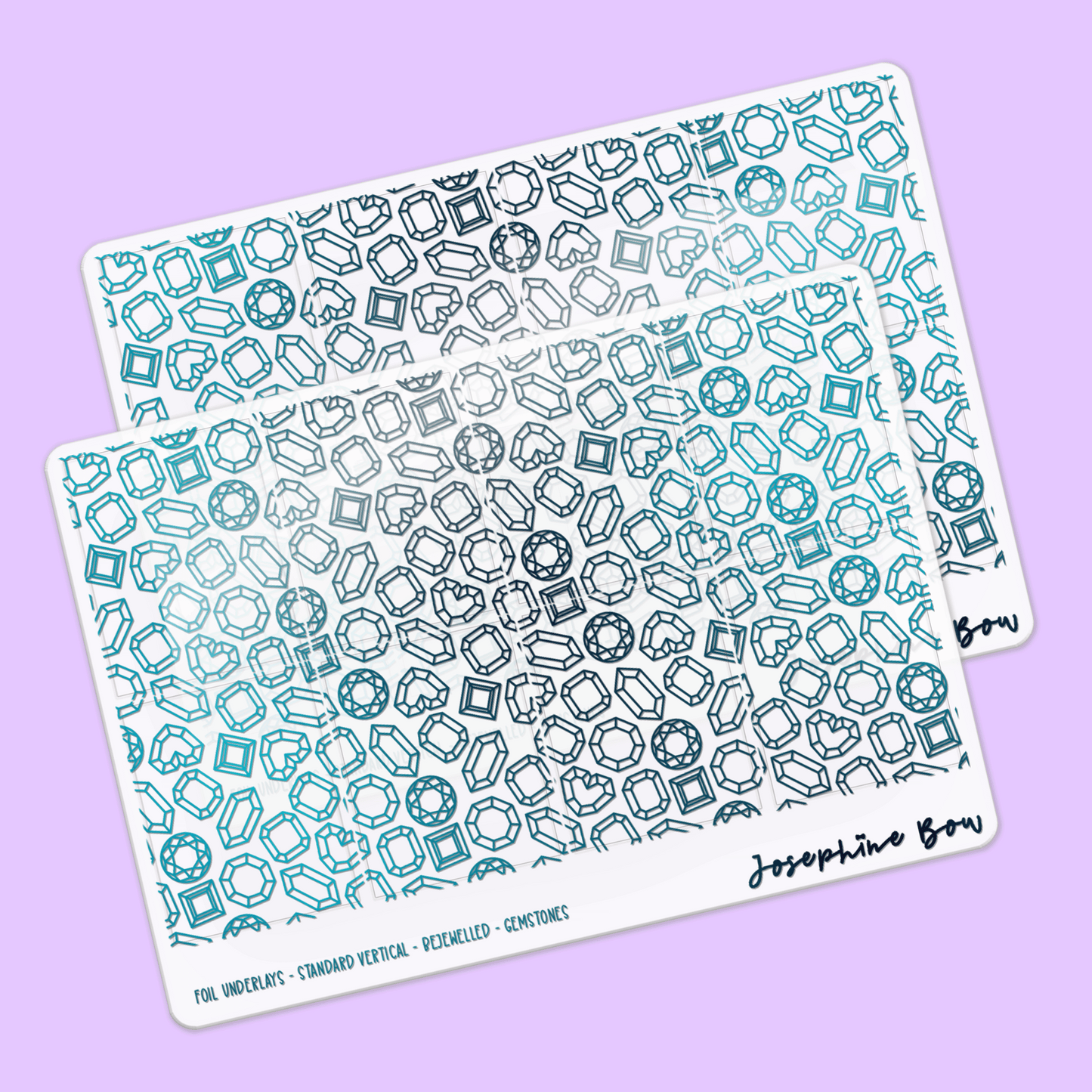 Bejewelled Foil Underlays | Gemstones