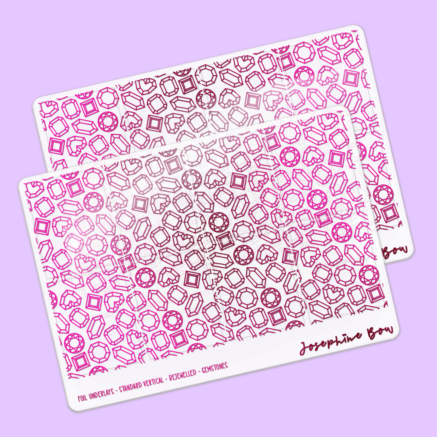 Bejewelled Foil Underlays | Gemstones