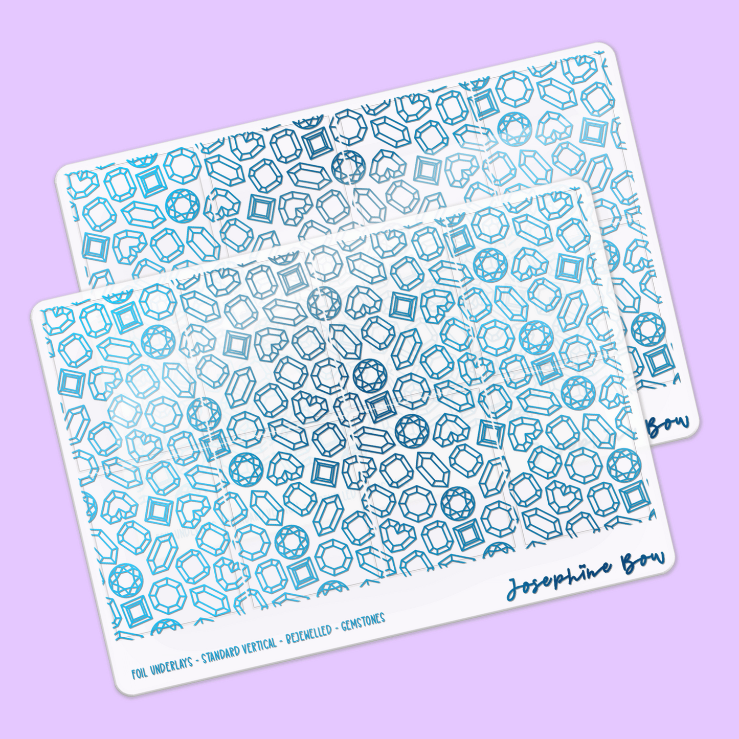 Bejewelled Foil Underlays | Gemstones