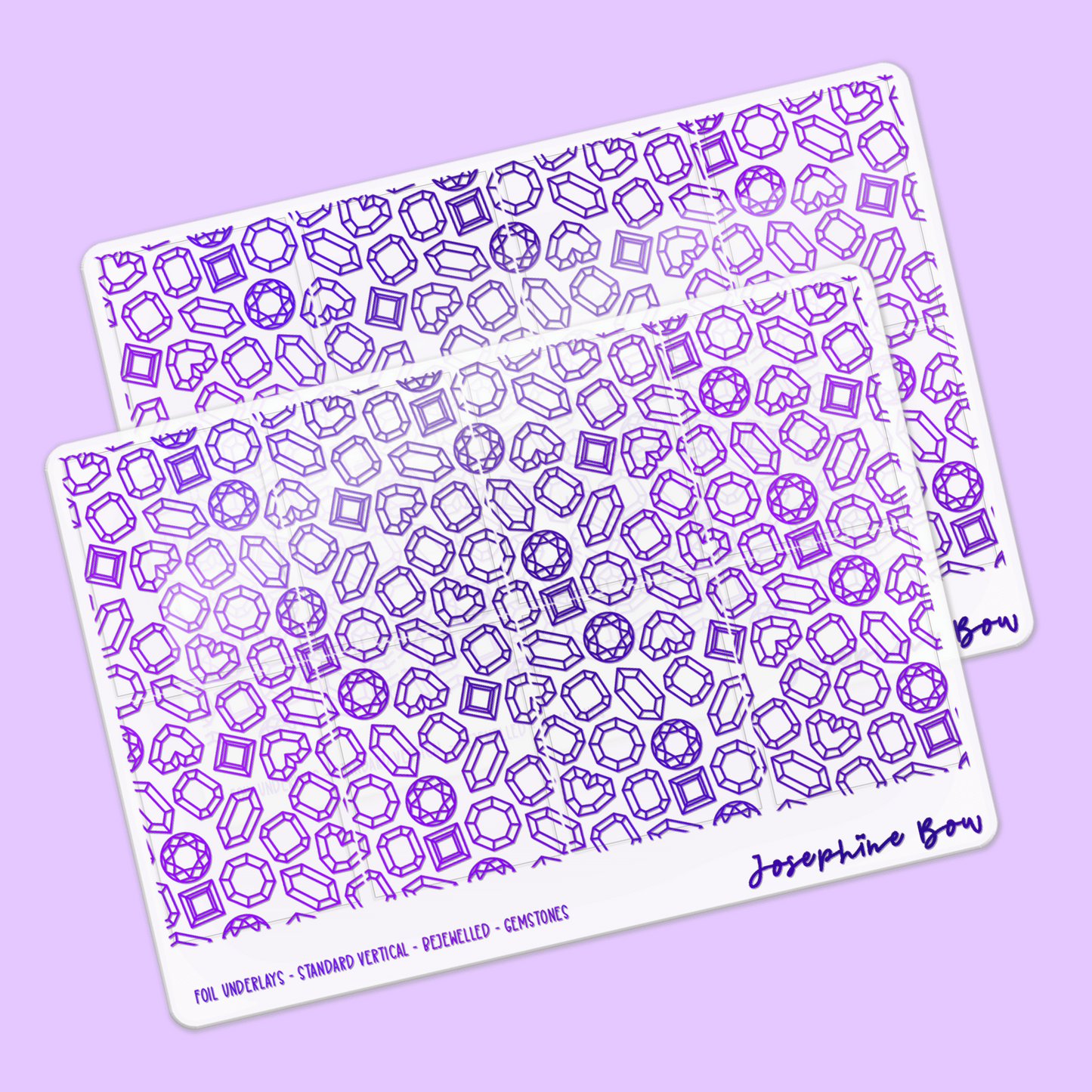 Bejewelled Foil Underlays | Gemstones