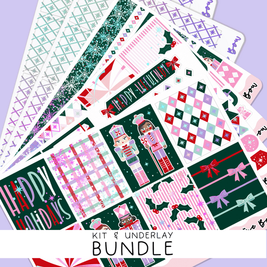 Sugar Plum Parade | Standard Vertical Kit + Foil Underlay Bundle