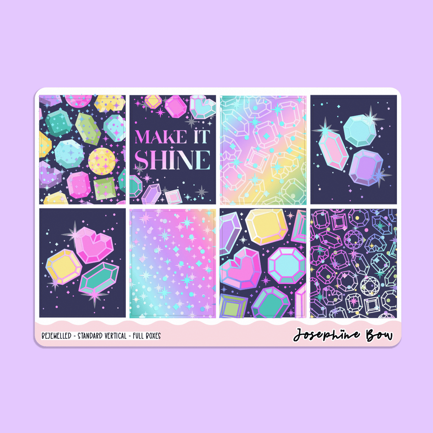 Bejewelled  | Standard Vertical Kit + Foil Underlay Bundle