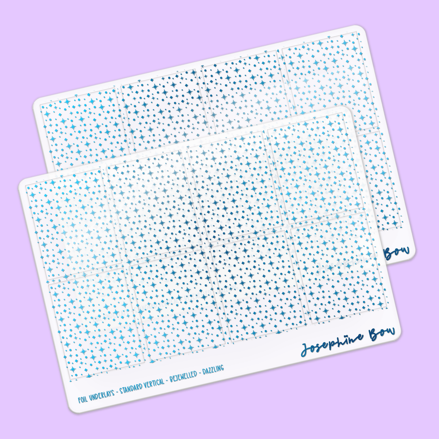 Bejewelled Foil Underlays | Dazzling Stars
