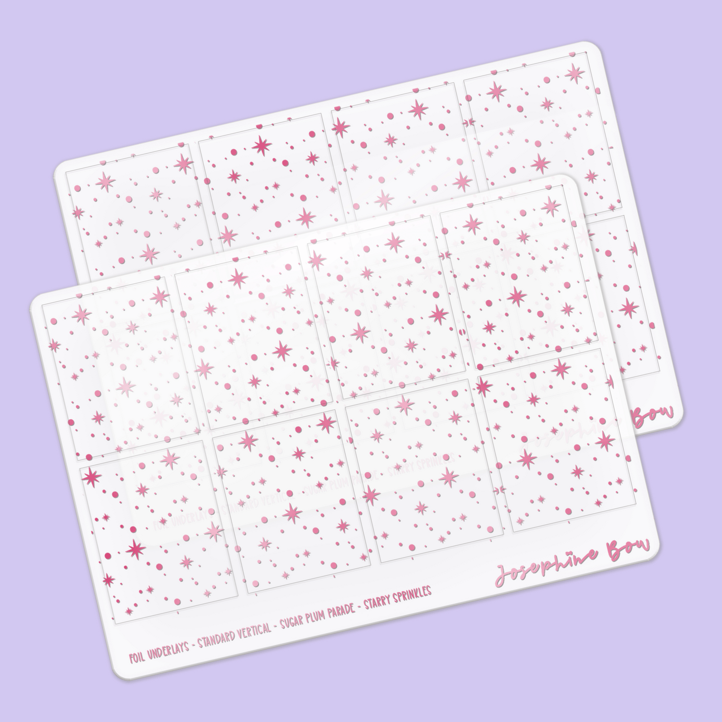 Sugar Plum Parade Foil Underlays | Starry Sprinkles