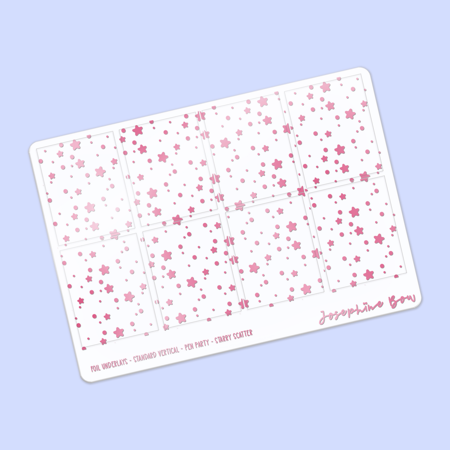 Pen Party Foil Underlays | Starry Splatter