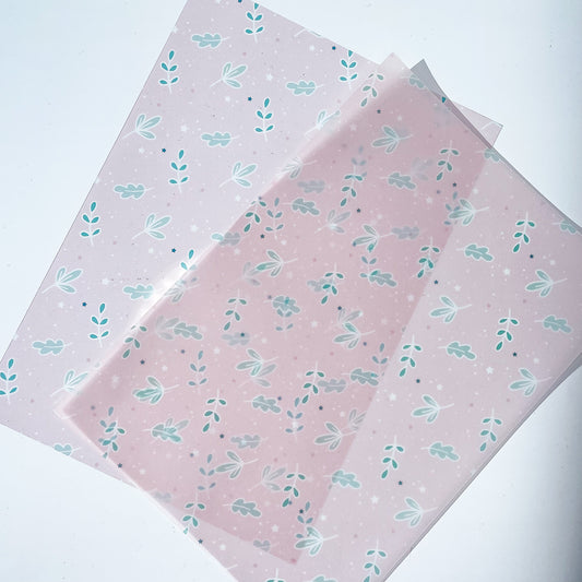 Frosted Forest | Foliage Vellum & Acetate