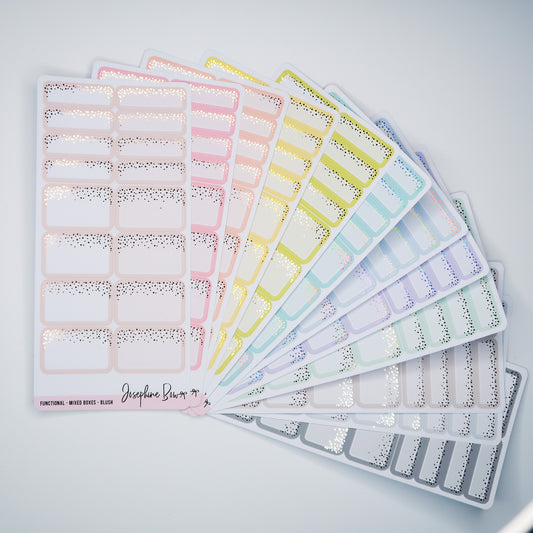Foiled Mixed Boxes | Pastel