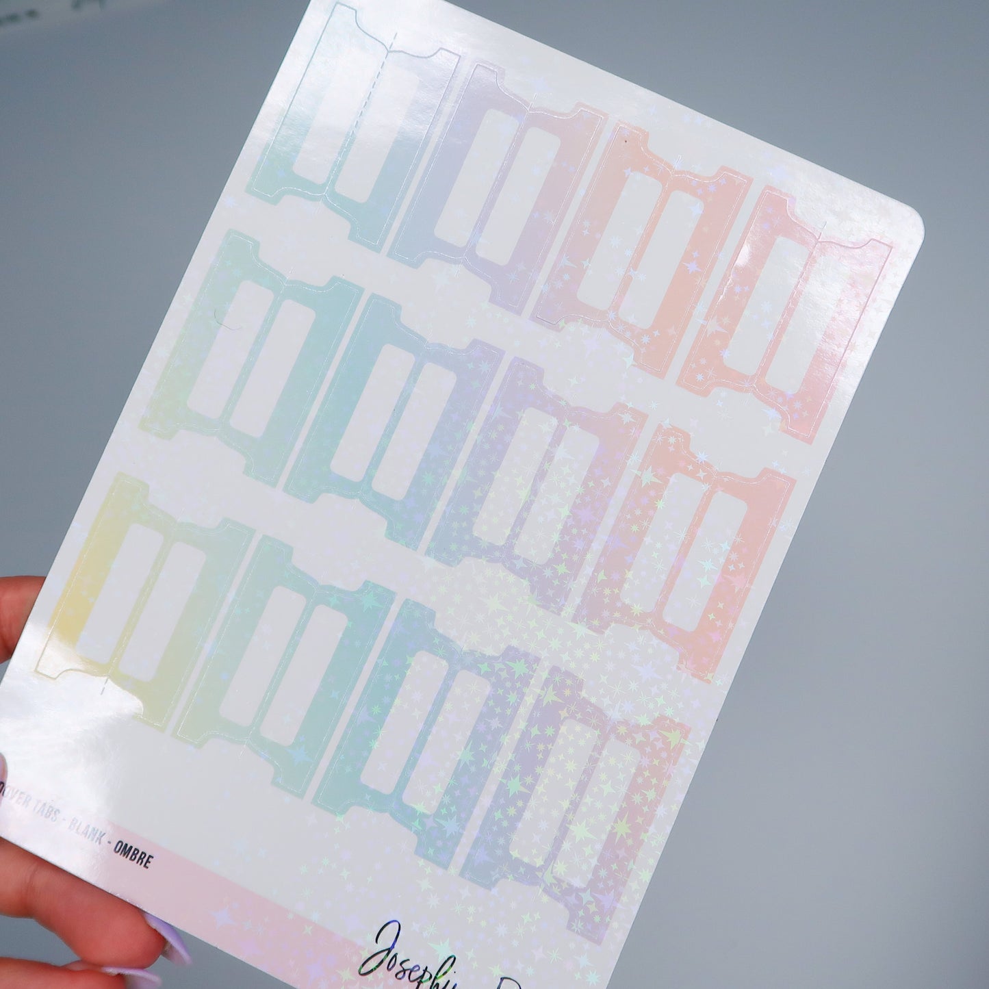 Monthly Tabs - Blank