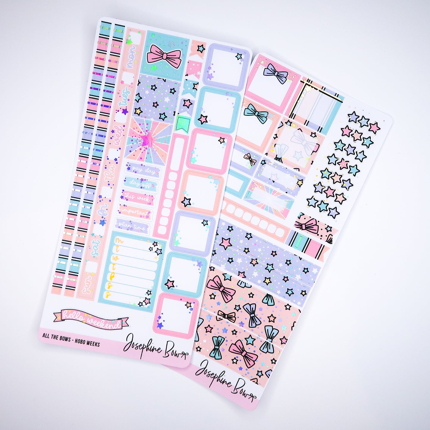 All The Bows | Hobonichi Weeks Kit