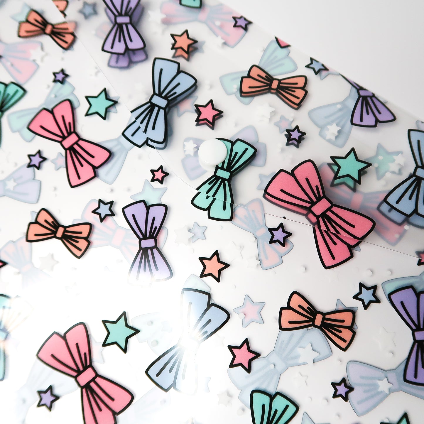 All The Bows | A4 Popper Wallet