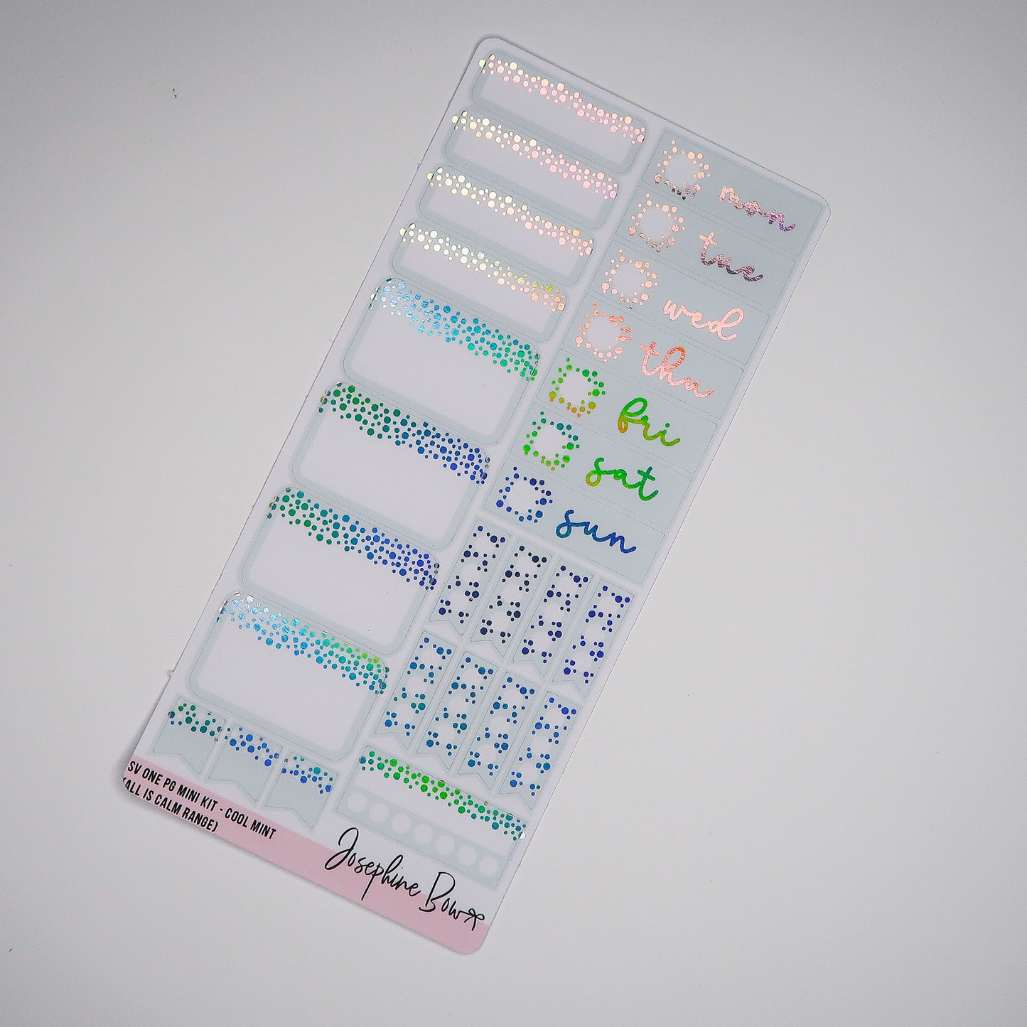 All Is Calm | One Page Functional Kit