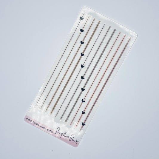 Hobo Weeks Vertical Divider | Neutral Hearts