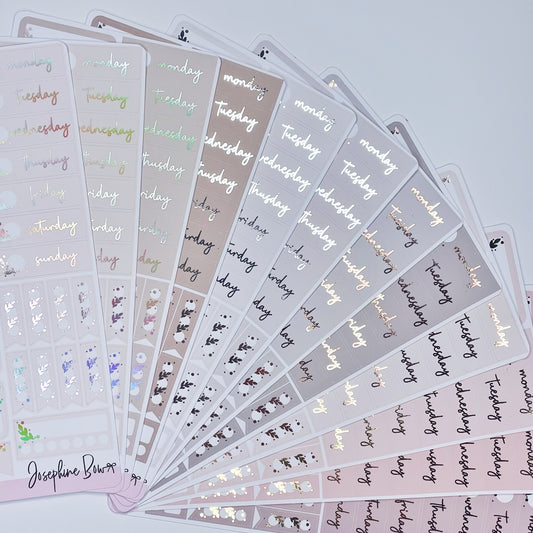 Foiled Mini Kit Bundle | 12 Neutral Colours
