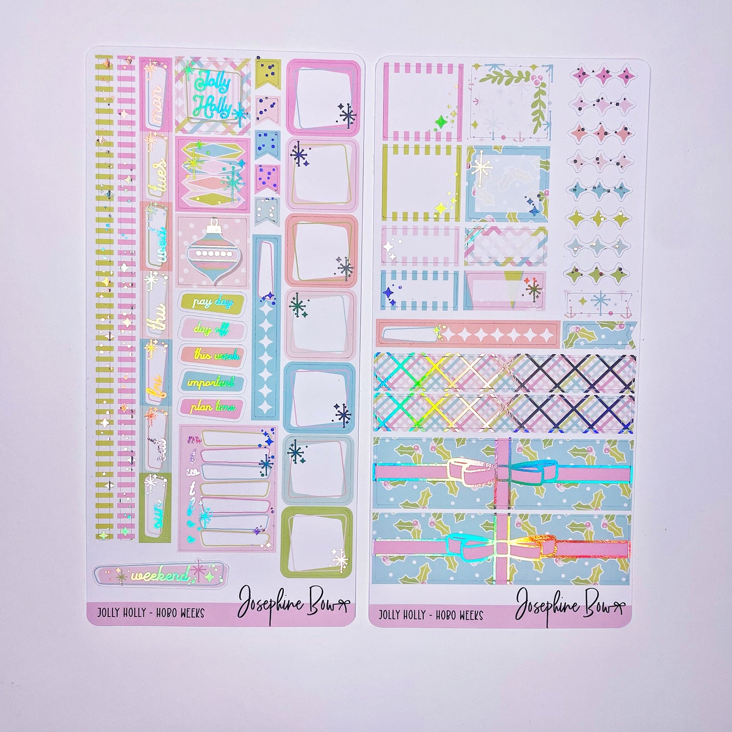 Jolly Holly | Hobonichi Weeks Kit