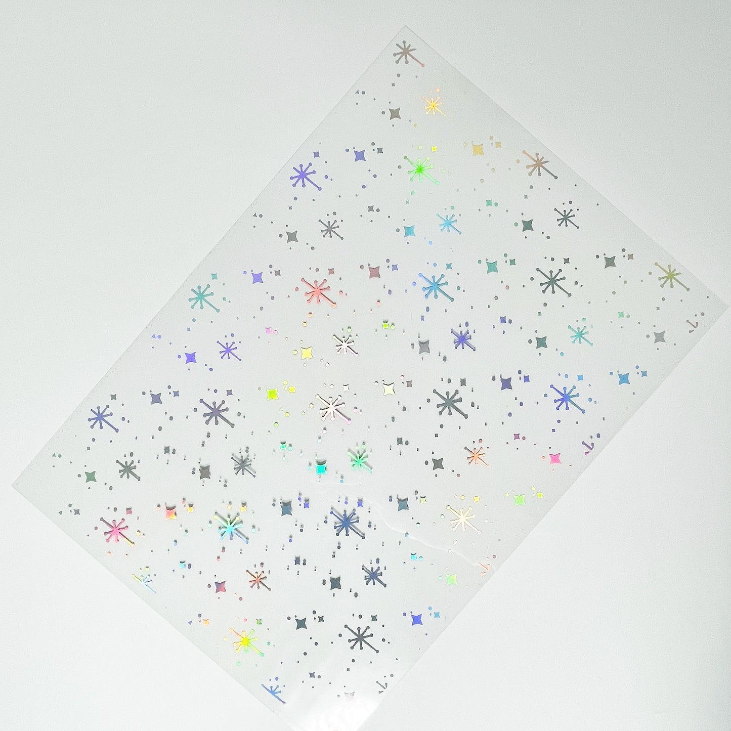 Jolly Holly | Retro Star Foiled Acetate