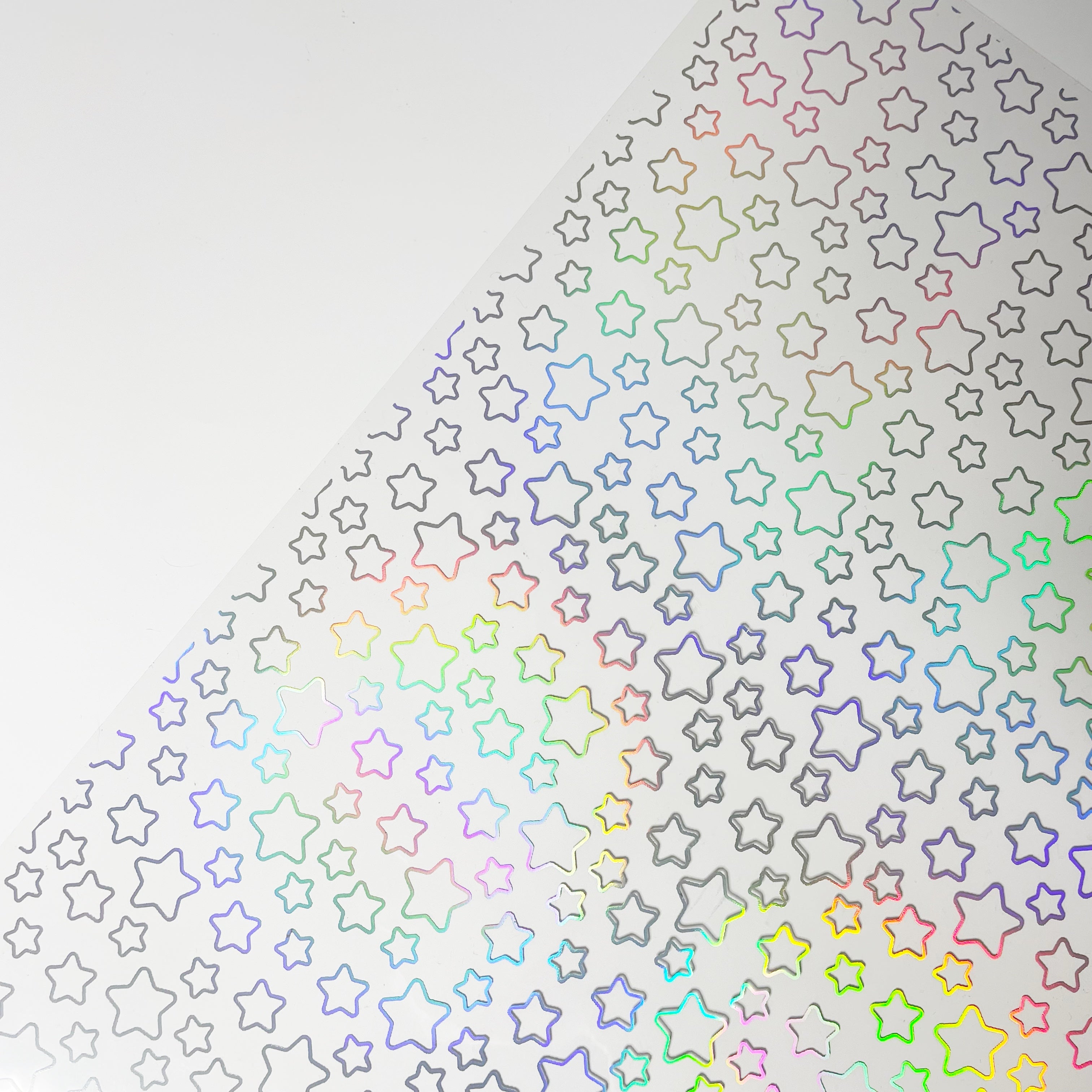 Pretty Holographic Glitter Rainbow Wrapping Paper