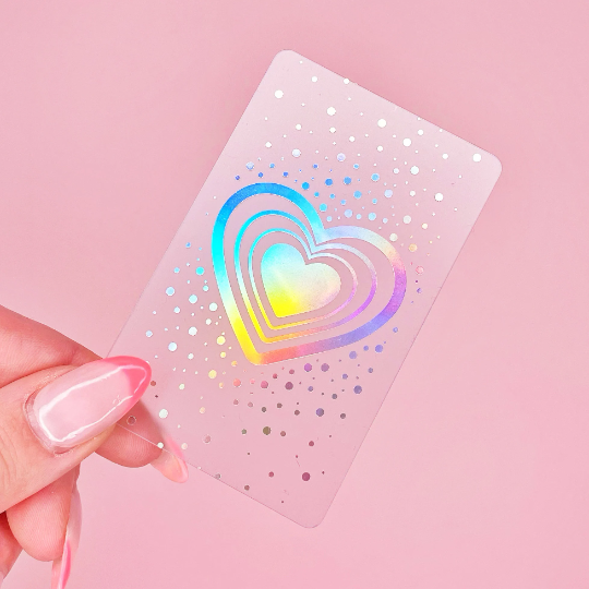 Heart Burst | Washi Card