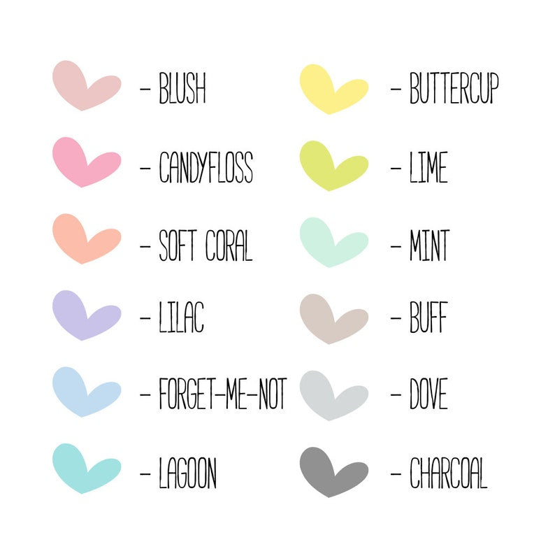 Foiled Monthly Covers | Pastel