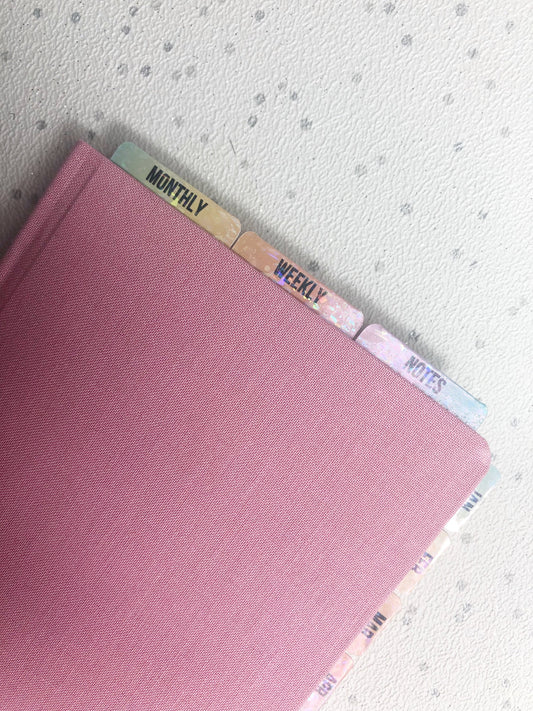 Hobonichi Weeks Pastel Ombre Top Tabs