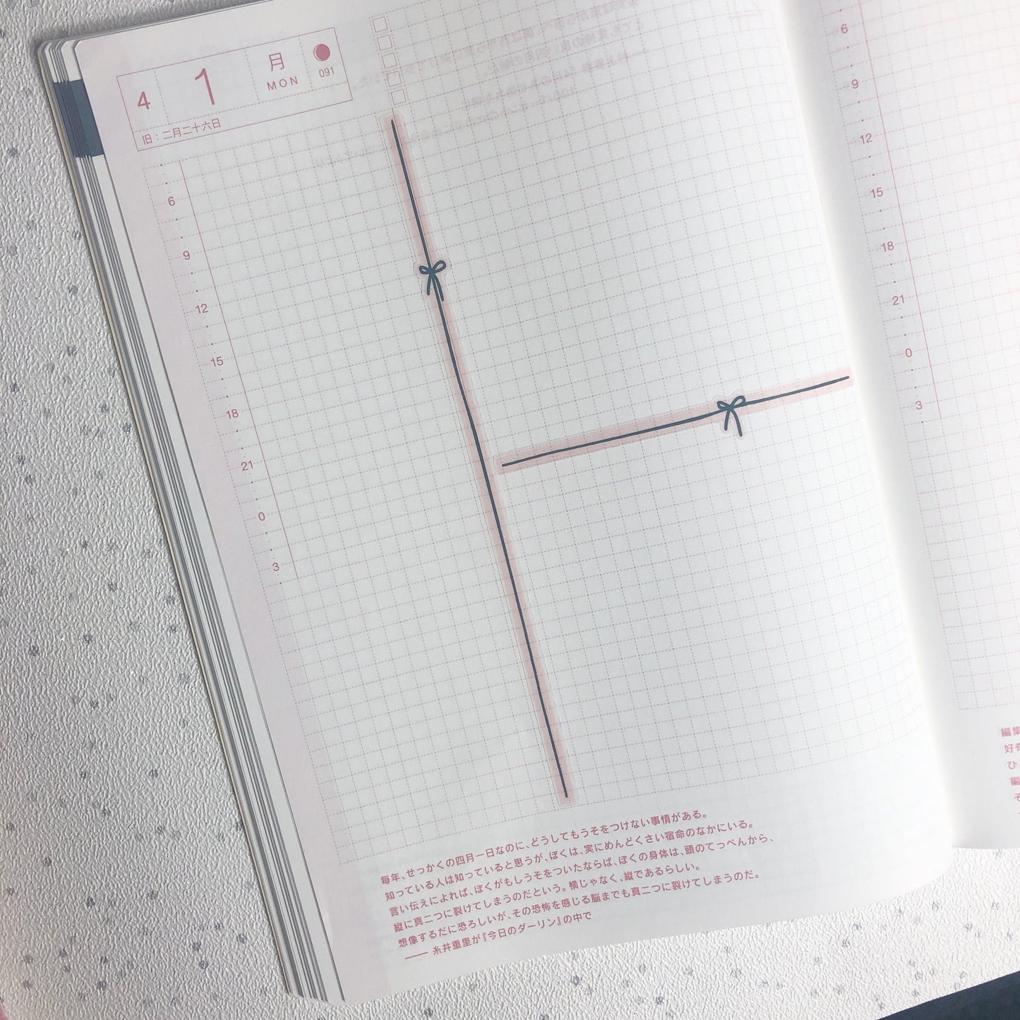 Transparent Horizontal Bow Dividers (4 colour options)