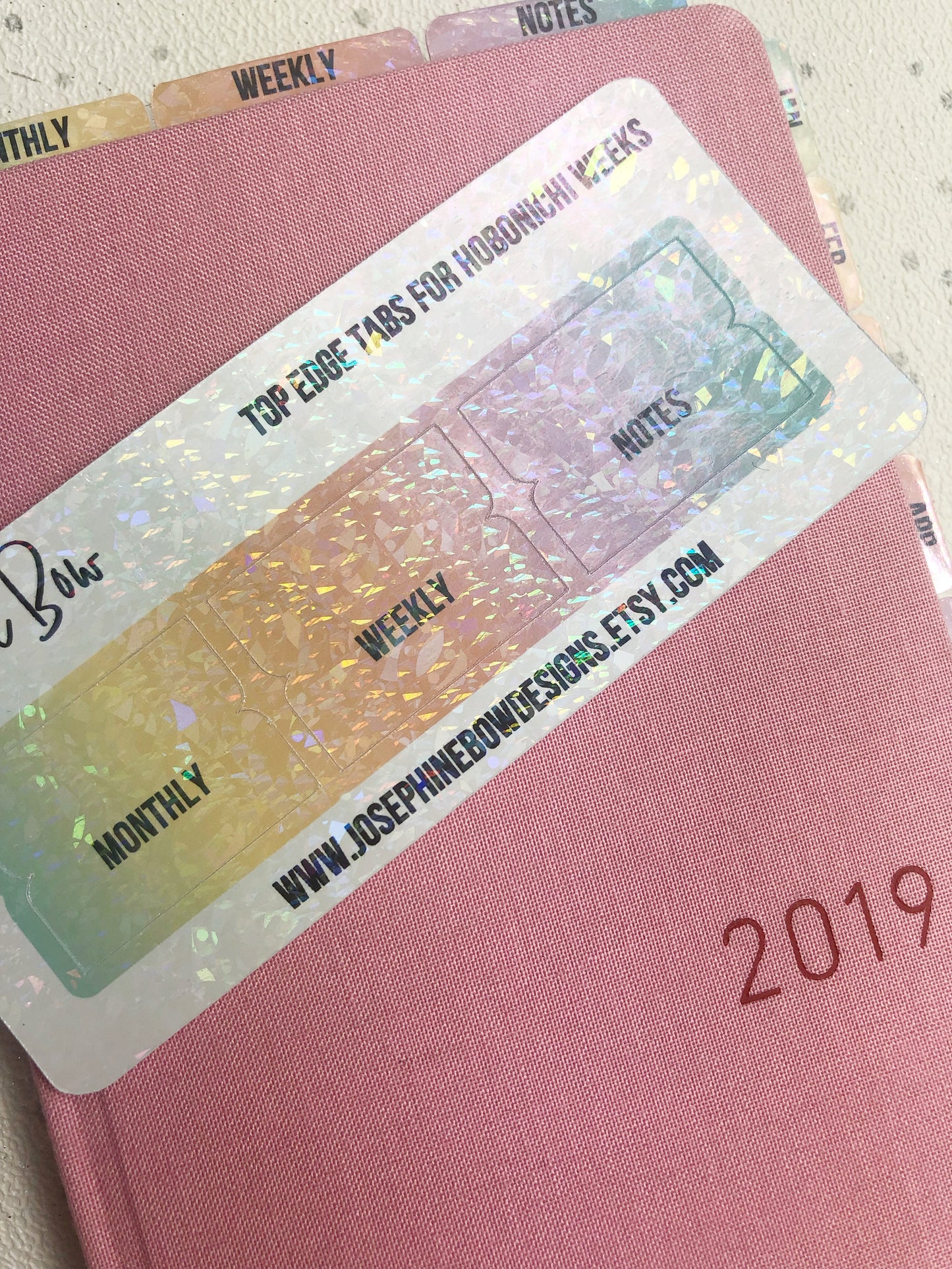 Hobonichi Weeks Pastel Ombre Top Tabs