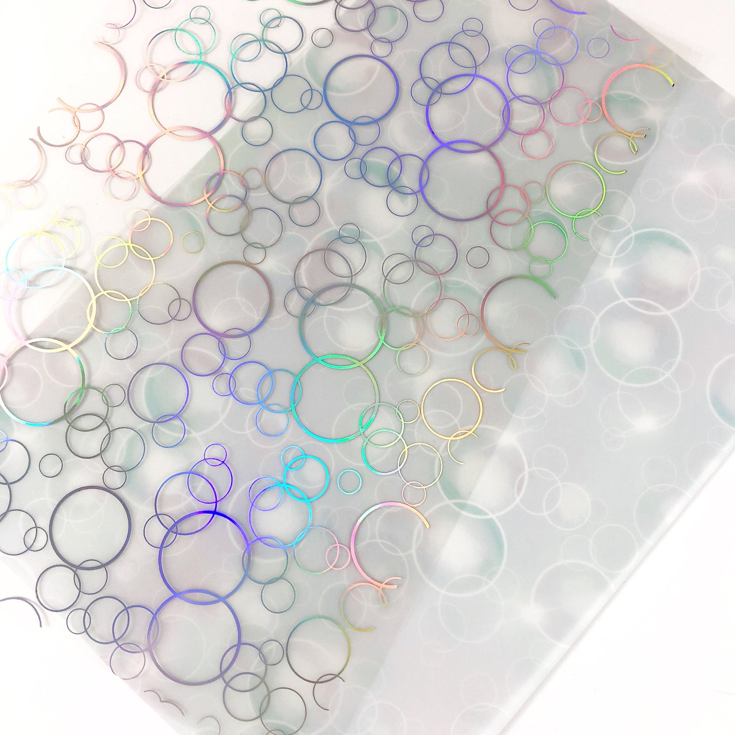 Bubbles | Foiled A4 Acetate