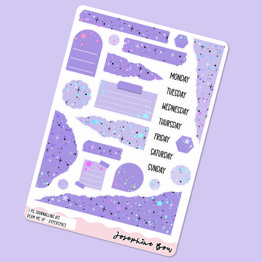 Beam Me Up | One Page Functional Journalling Kit