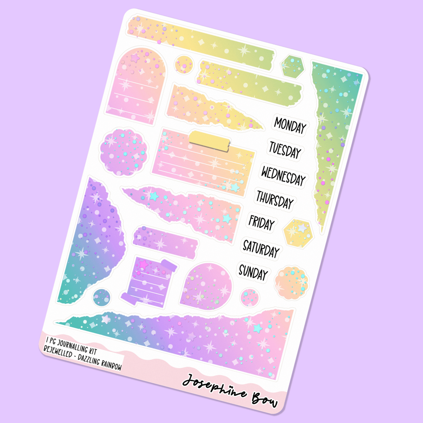 Bejewelled | One Page Functional Journalling Kit