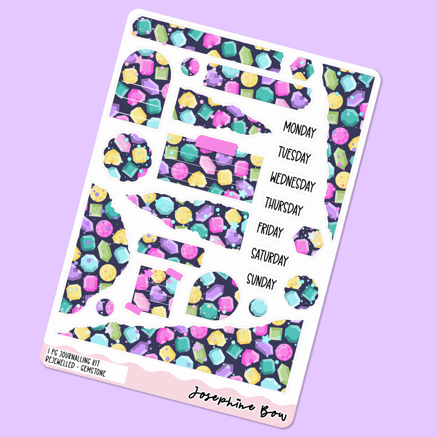 Bejewelled | One Page Functional Journalling Kit