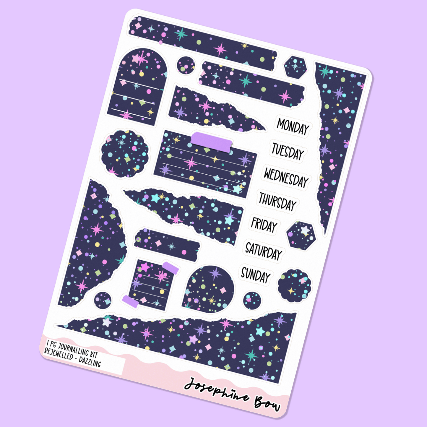 Bejewelled | One Page Functional Journalling Kit