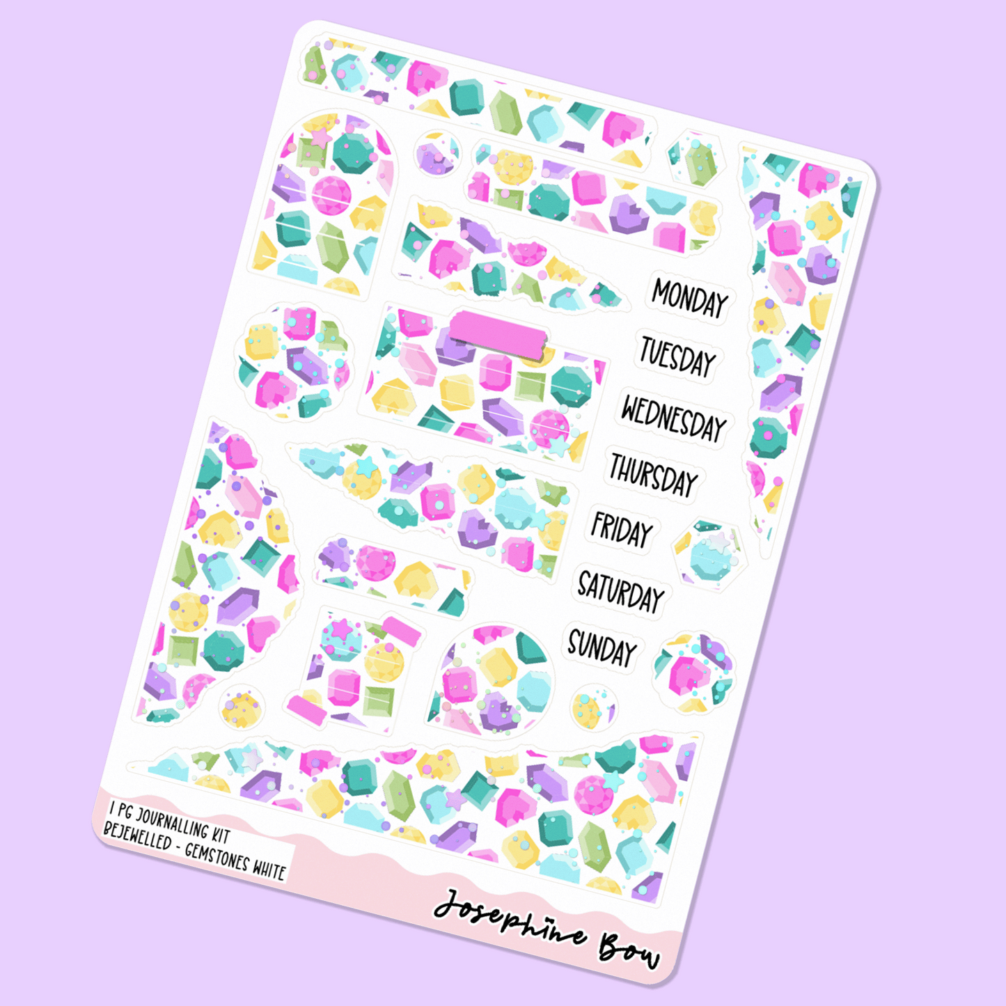 Bejewelled | One Page Functional Journalling Kit