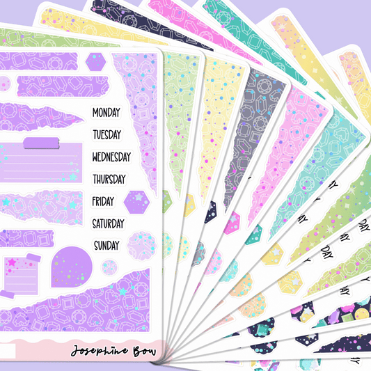 Bejewelled | One Page Functional Journalling Kit