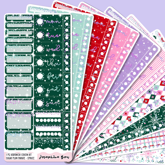 Sugar Plum Parade | One Page Cousin Functional Kit