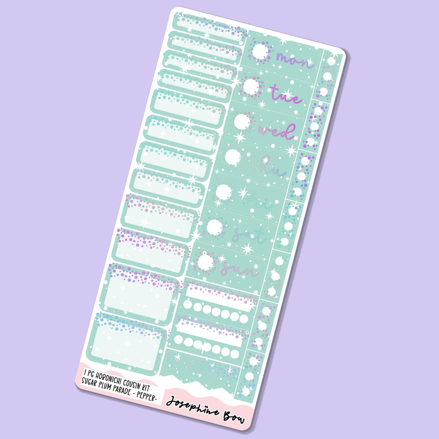 Sugar Plum Parade | One Page Cousin Functional Kit