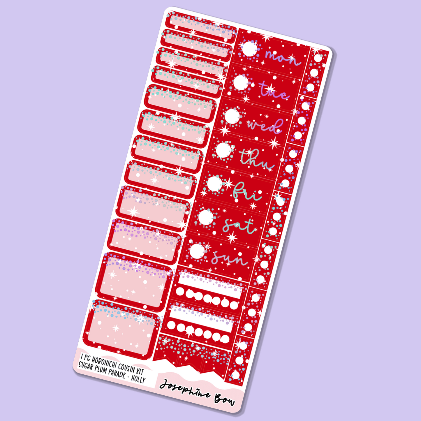 Sugar Plum Parade | One Page Cousin Functional Kit