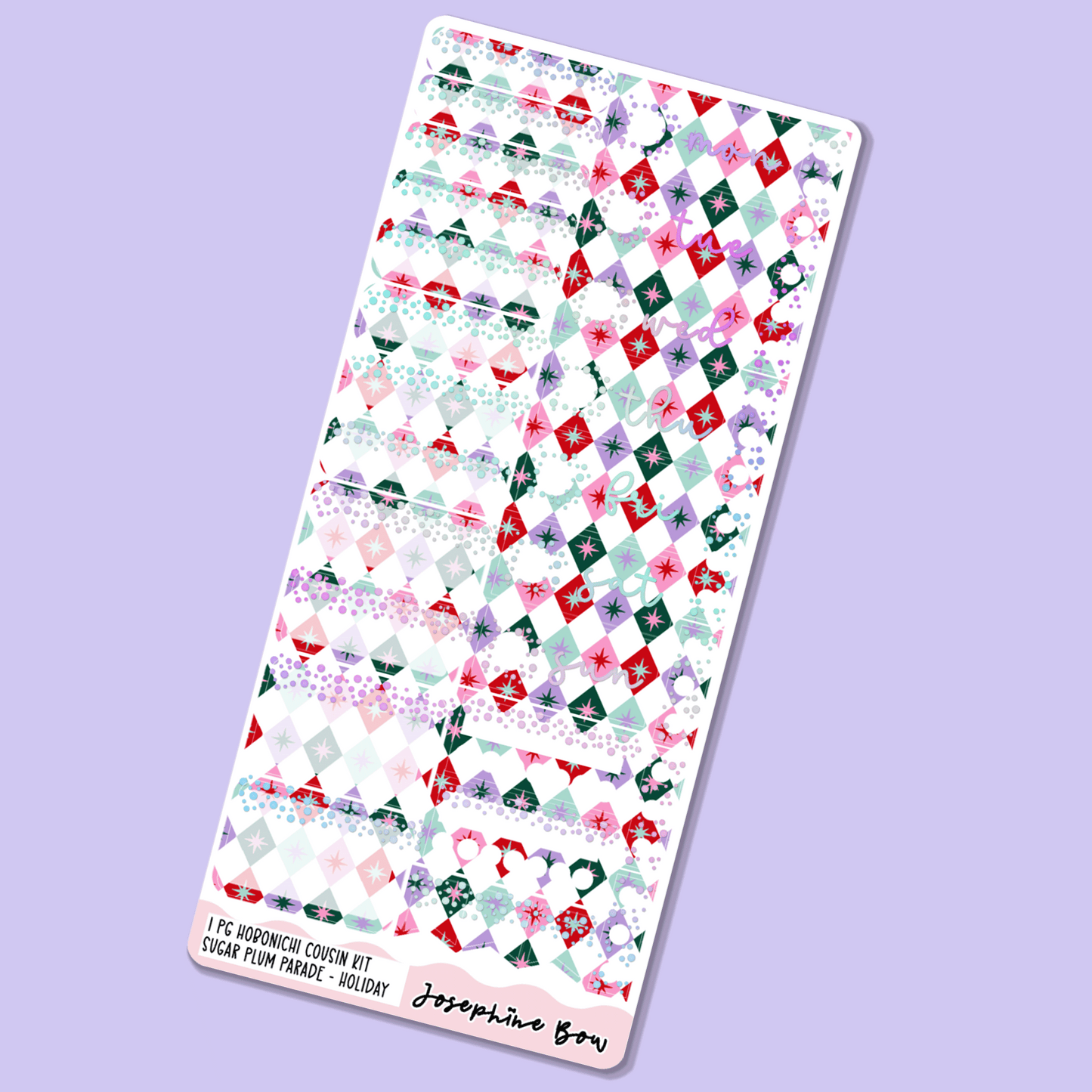 Sugar Plum Parade | One Page Cousin Functional Kit