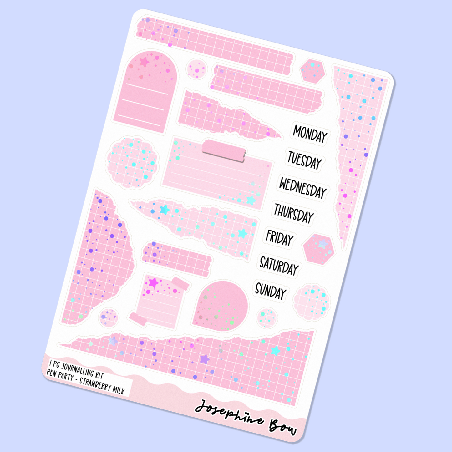 Pen Party | One Page Functional Journalling Kit