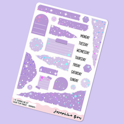 Sugar Plum Parade | One Page Functional Journalling Kit